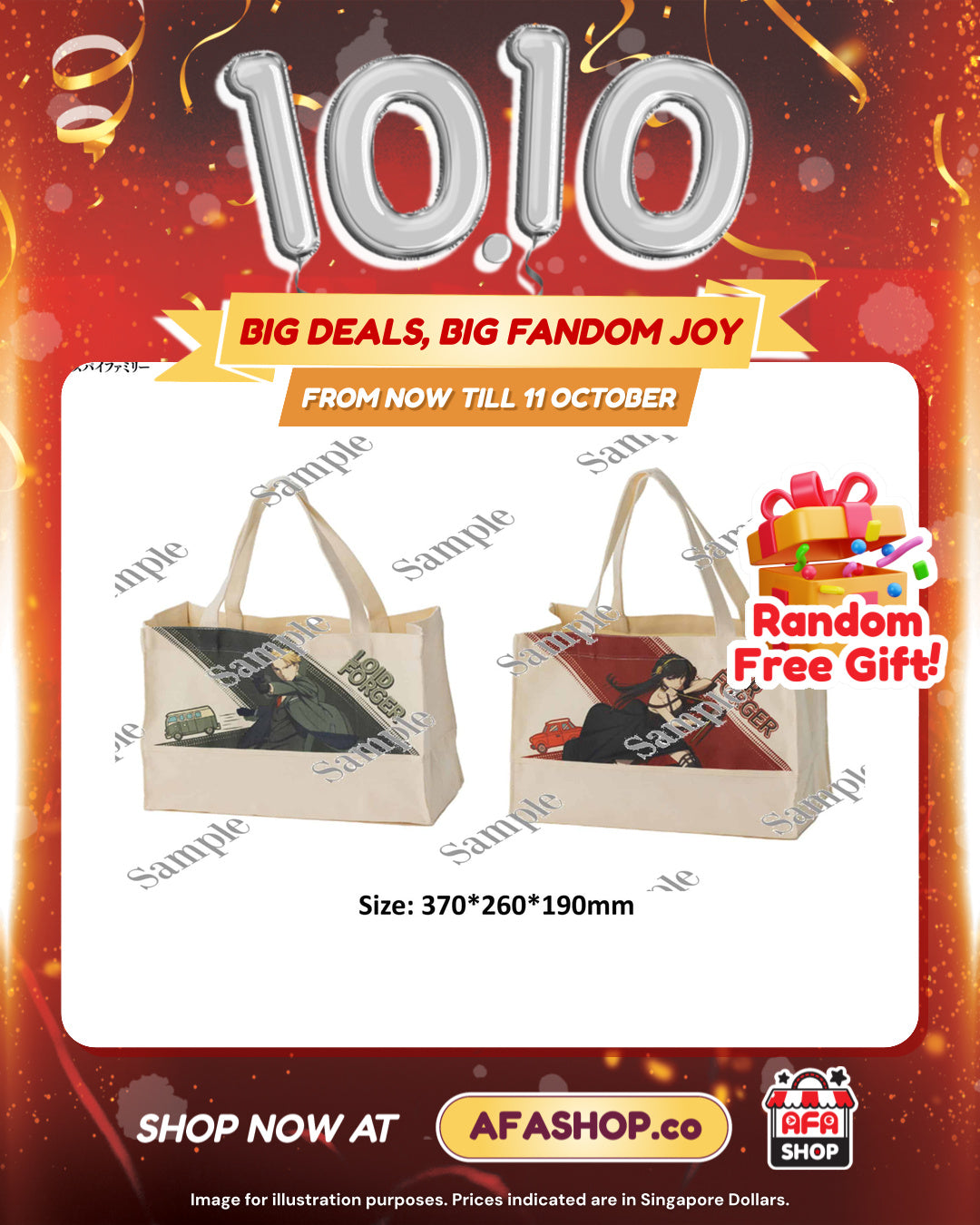 Spy X Family Canvas Totebag