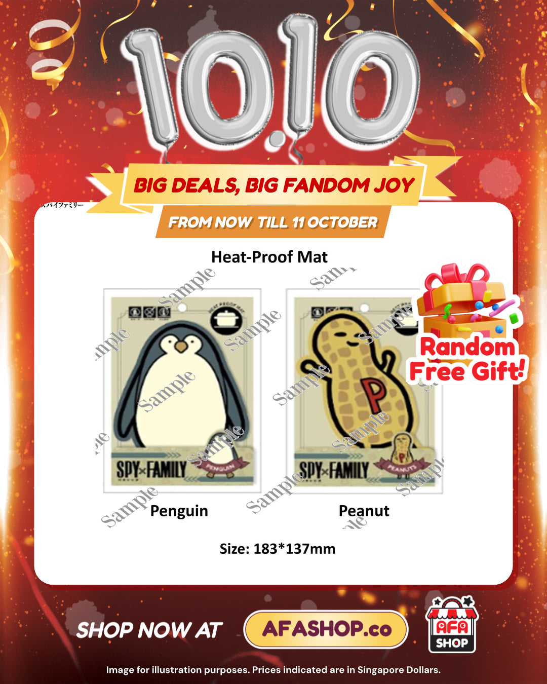 Spy X Family Heat-proof Mat