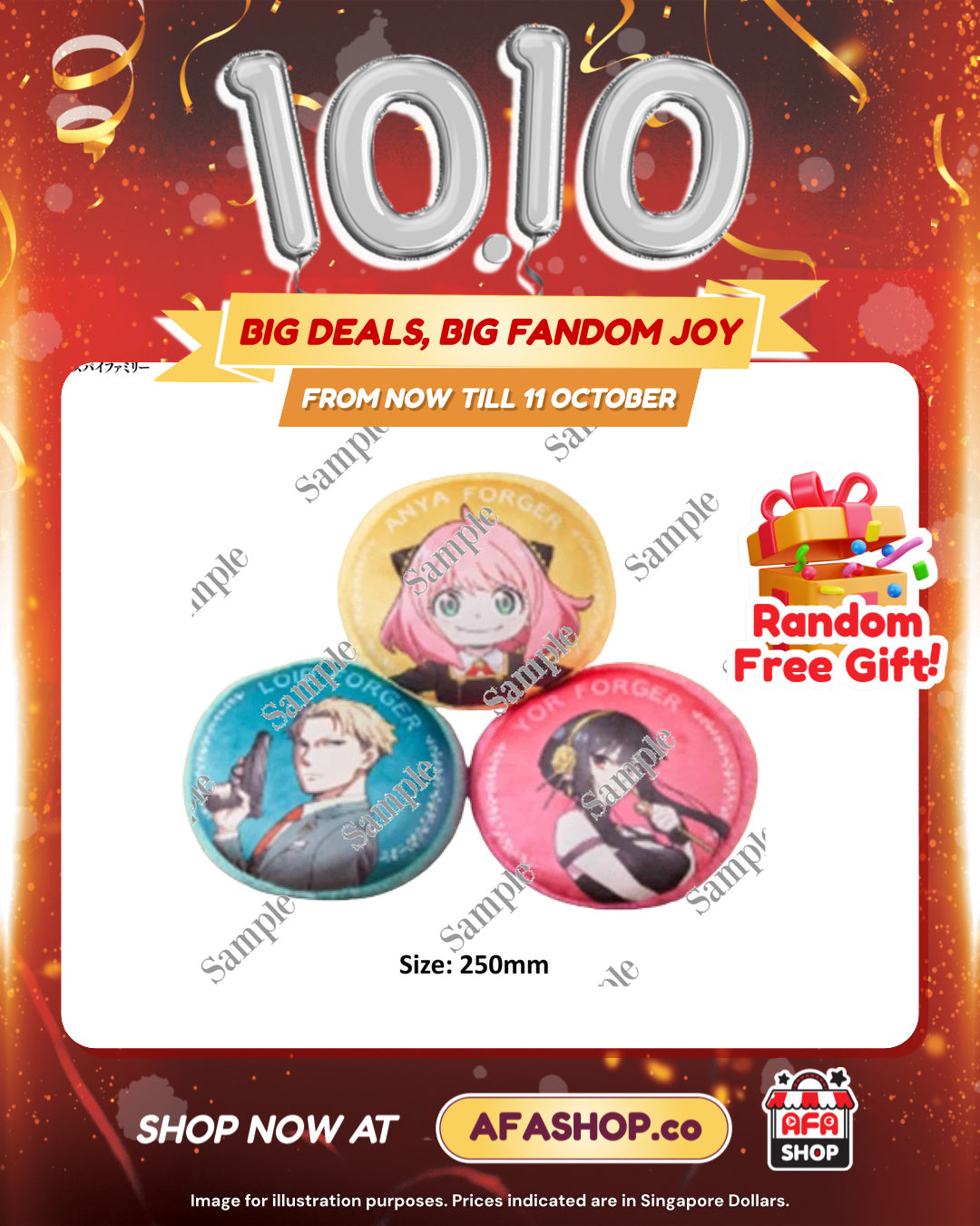 Spy X Family Macaron Cushion