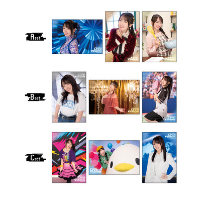 NANA MIZUKI LIVE VISION 2025-2026 3Pcs Postcard Set (3 Types)