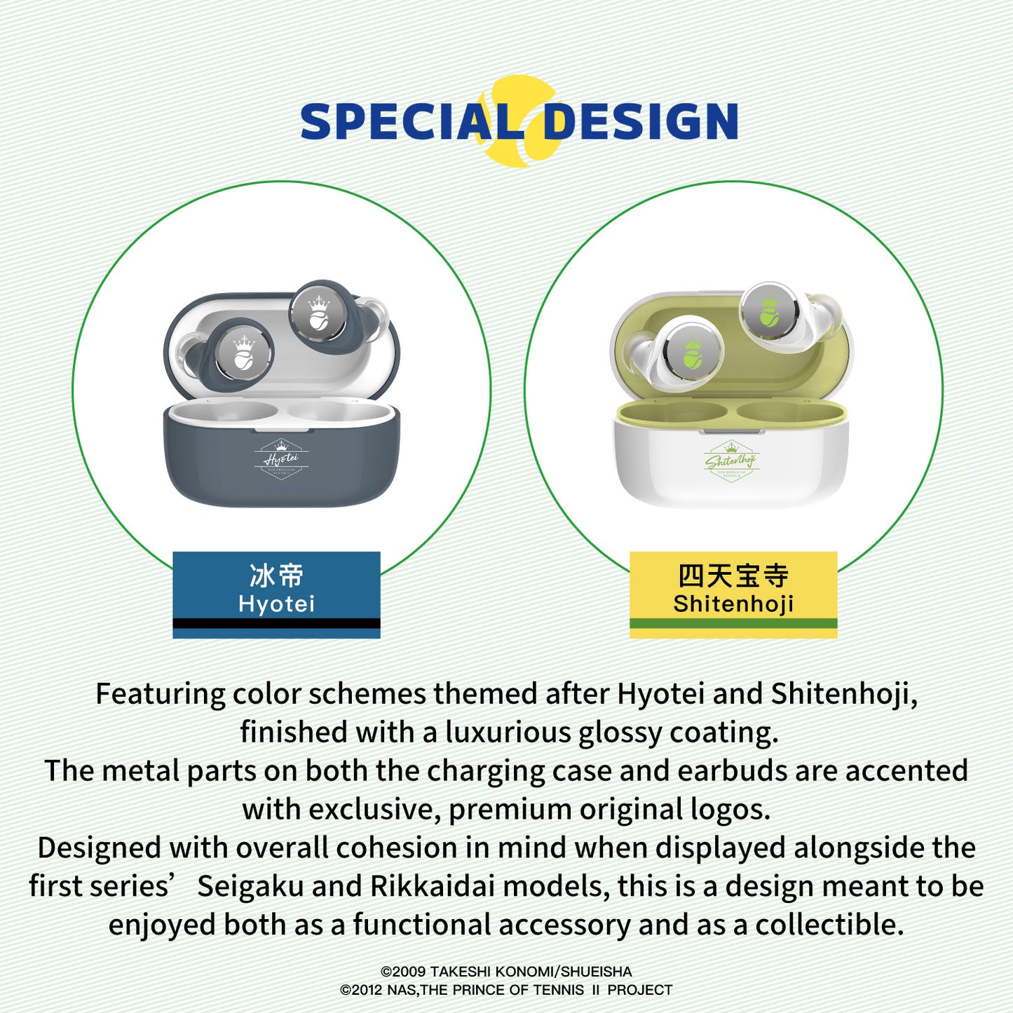 AVIOT TE-V1R-TP New Prince of Tennis Collaboration Model, Part 2