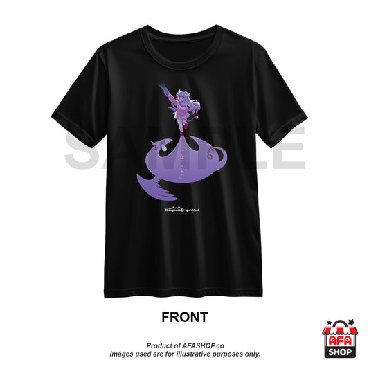 Miss Kobayashi's Maid Dragon "A lonely dragon wants to be loved" Black T-Shirt