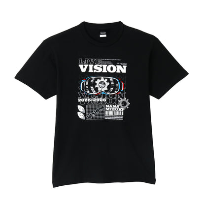 NANA MIZUKI LIVE VISION 2025-2026 T-Shirt A (Black)