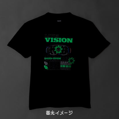 NANA MIZUKI LIVE VISION 2025-2026 T-Shirt A (Black)