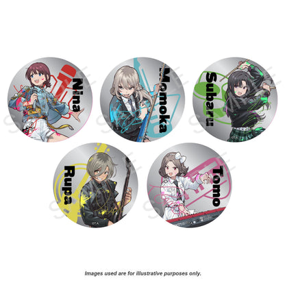 TOGENASHI TOGEARI "Rinne no Kotawari" Random Metallic Pin Badges (10 Types)