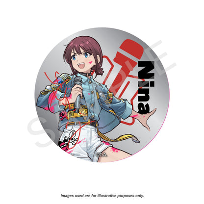 TOGENASHI TOGEARI "Rinne no Kotawari" Random Metallic Pin Badges (10 Types)