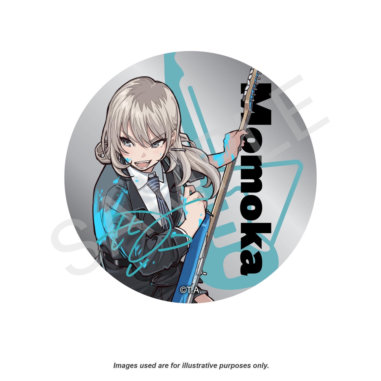 TOGENASHI TOGEARI "Rinne no Kotawari" Random Metallic Pin Badges (10 Types)